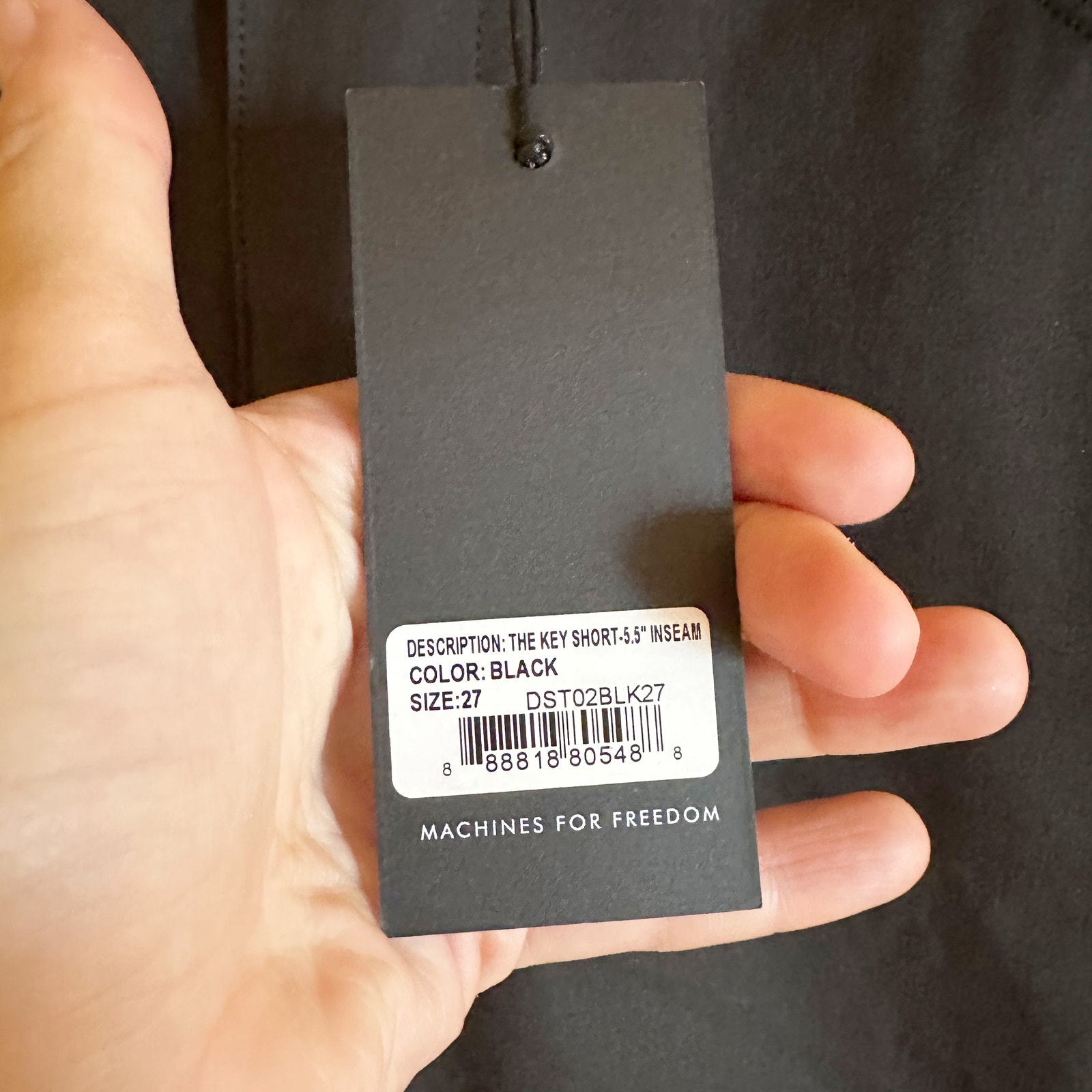 Nwt Machines For Freedom The Key Short 5.5 Inseam Black Cycling Gravel Size 27 — image 3 of 8